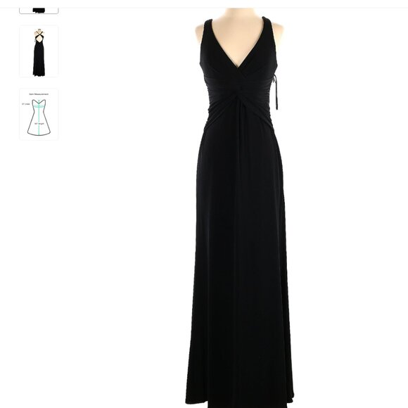 Black Cocktail Dress - Picture 1 of 2